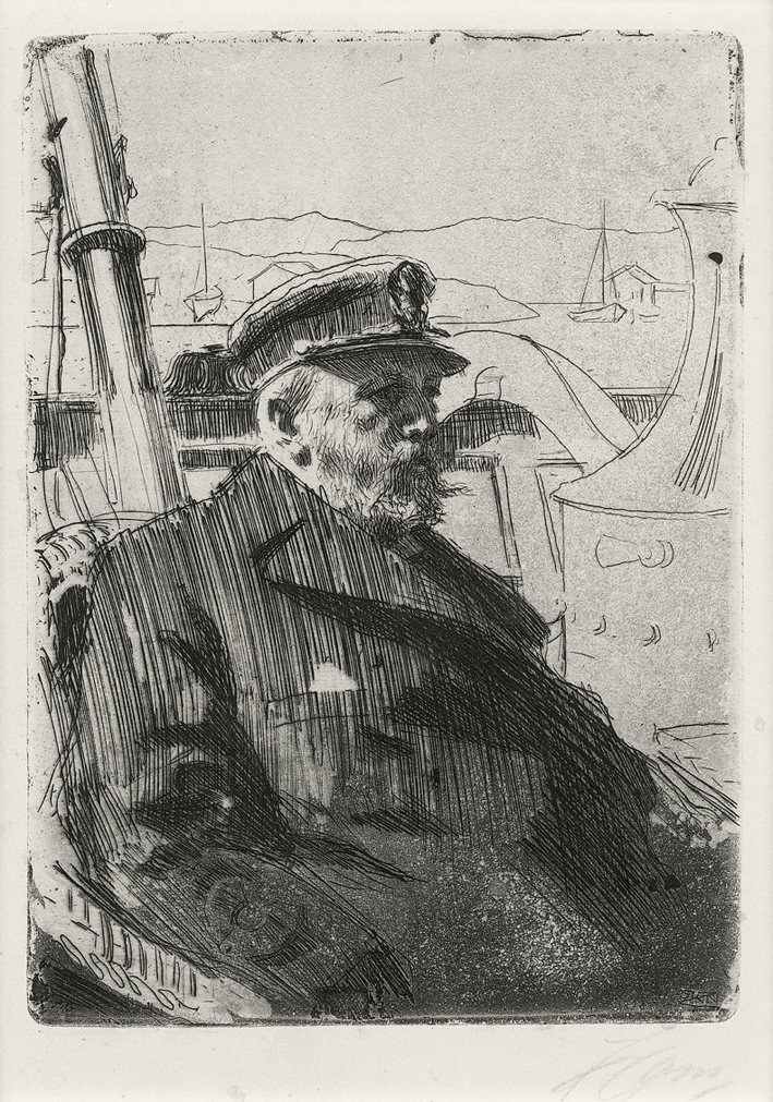  安德斯·莱奥纳德·佐恩 Anders Leonard Zorn —— 佐恩(素描) (71)